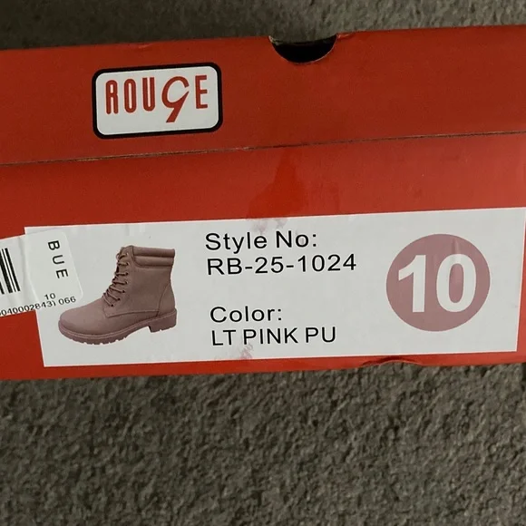 Pink Women's Boots - Picture 7 of 8